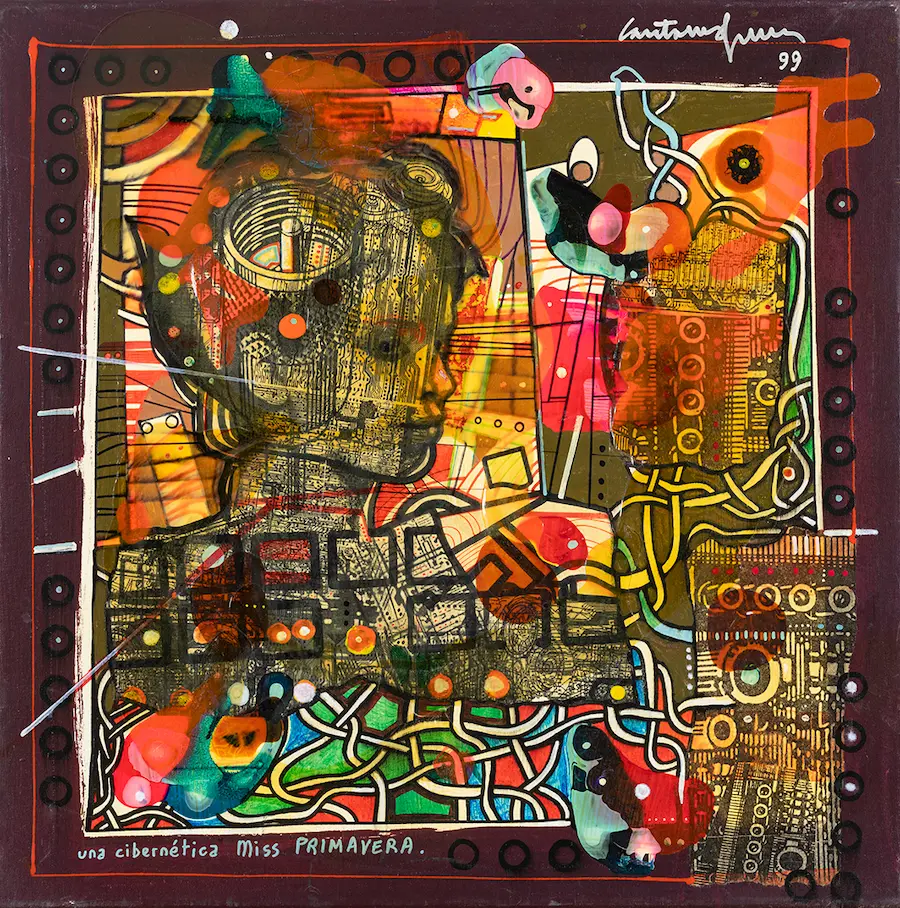 Una cybernetica Miss Primavera. Obra de Física y Matemática como inspiración en el Arte: El Legado de Pier Cantamessa