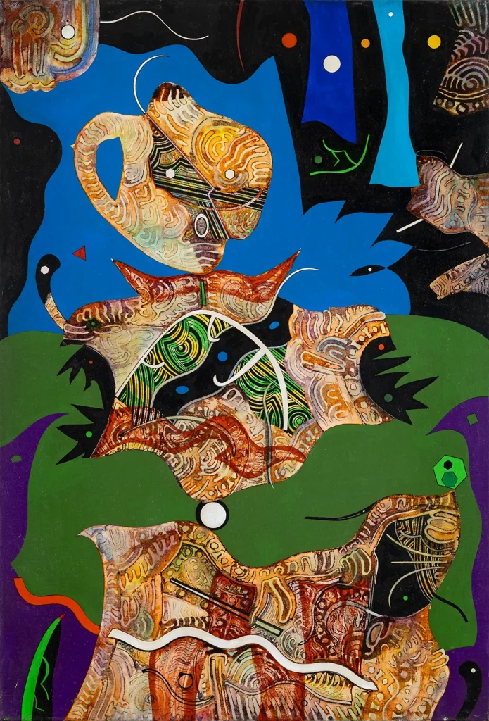 Metarretrato de Aldo Paparella. Robot Amigo de Niels Bohr